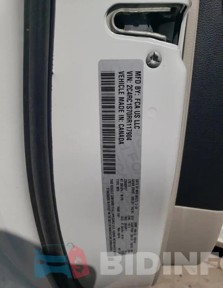 2C4RC1S70RR117904 Photo# 14