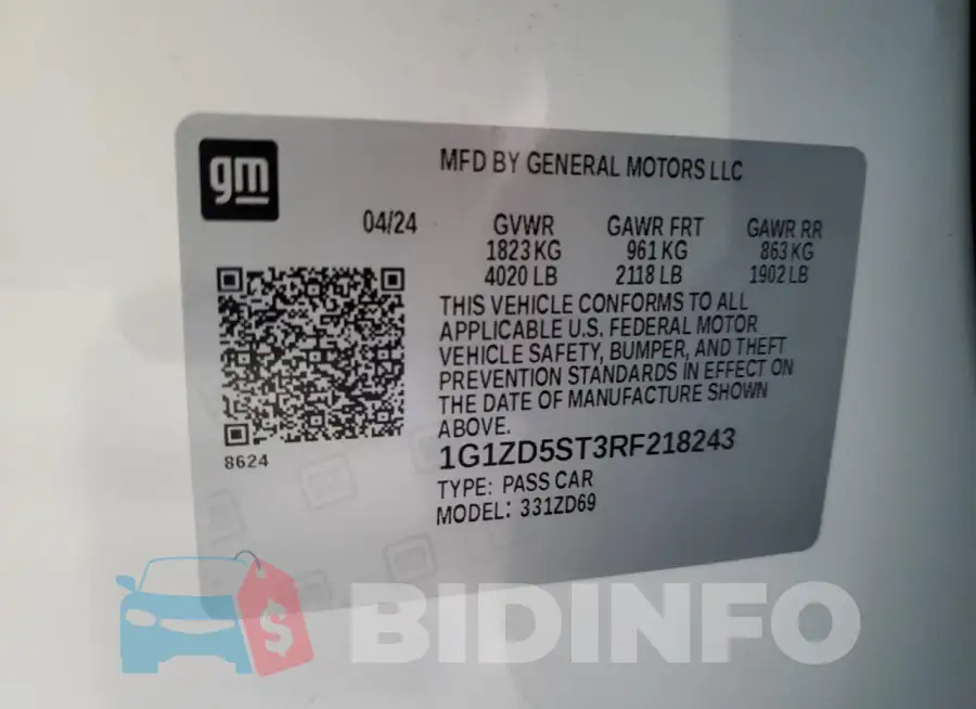 1G1ZD5ST3RF218243 Photo# 12