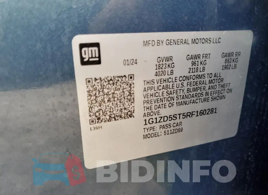 1G1ZD5ST5RF160281 Photo# 12
