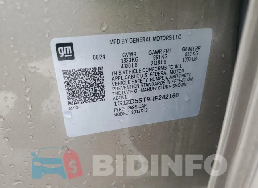 1G1ZD5ST9RF242160 Photo# 13