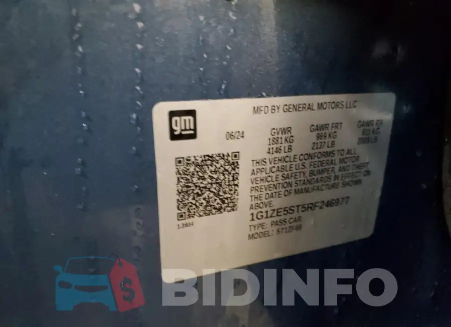 1G1ZE5ST5RF246977 Photo# 12