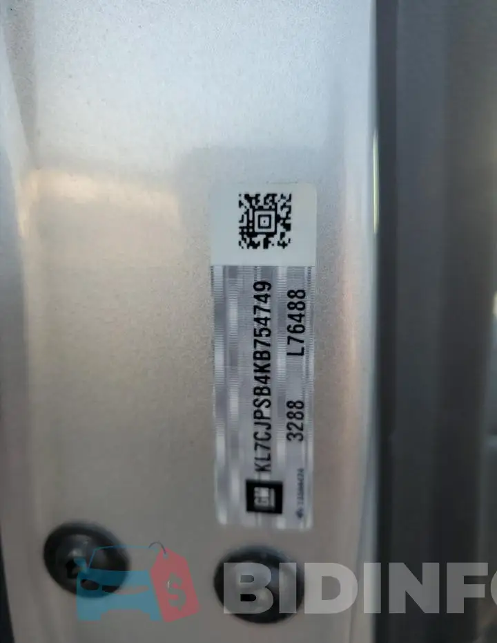 KL7CJPSB4KB754749 Photo# 12