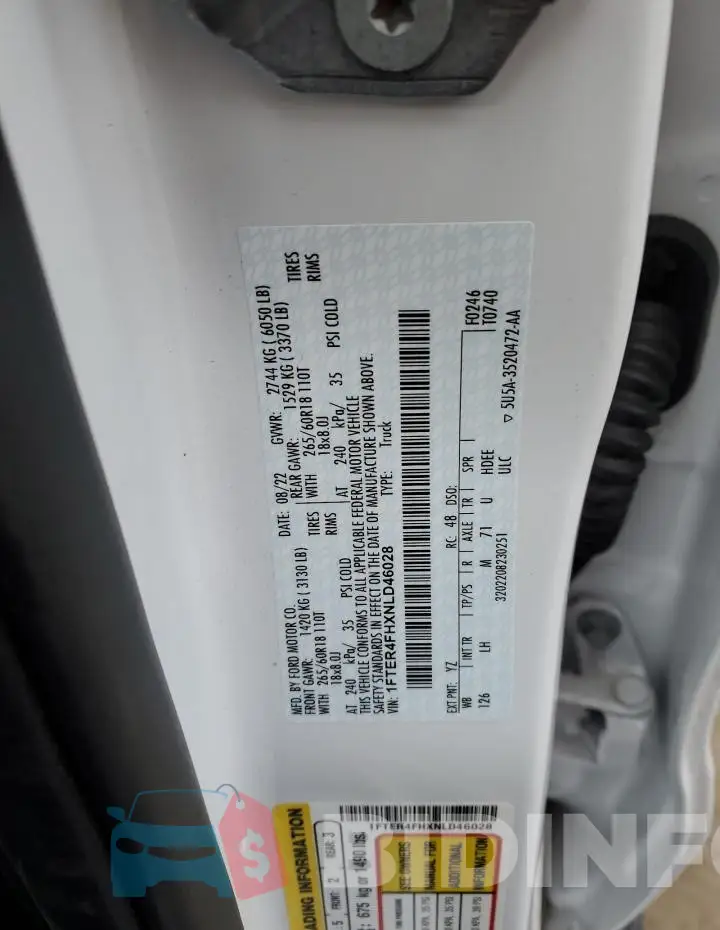1FTER4FHXNLD46028 Photo# 12