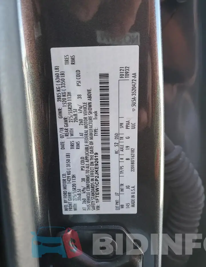 1FTEW1CP2JKE92619 Photo# 13
