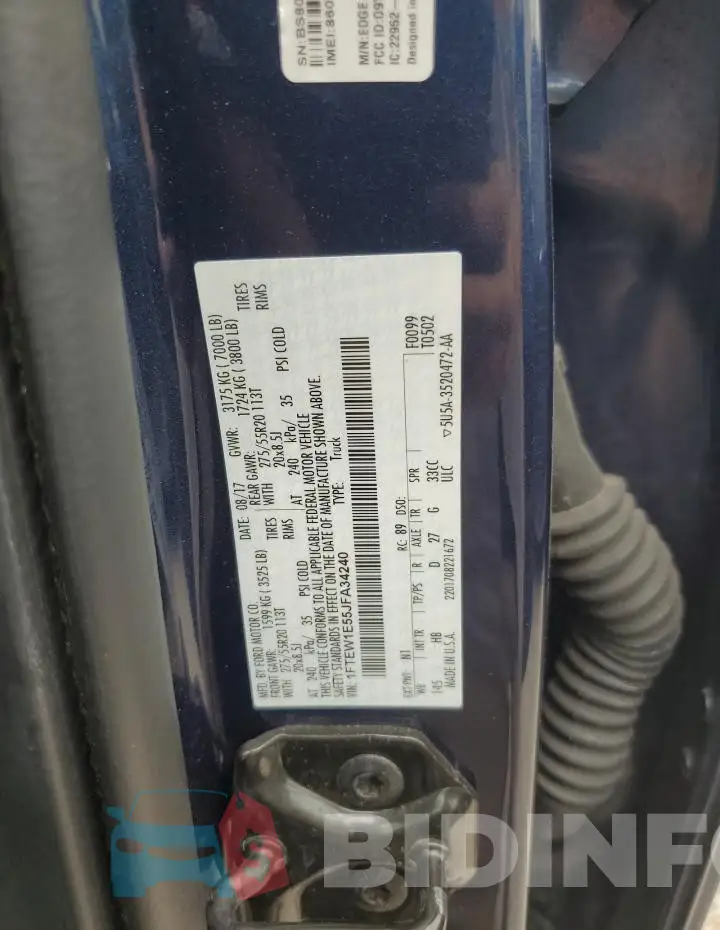 1FTEW1E55JFA34240 Photo# 12