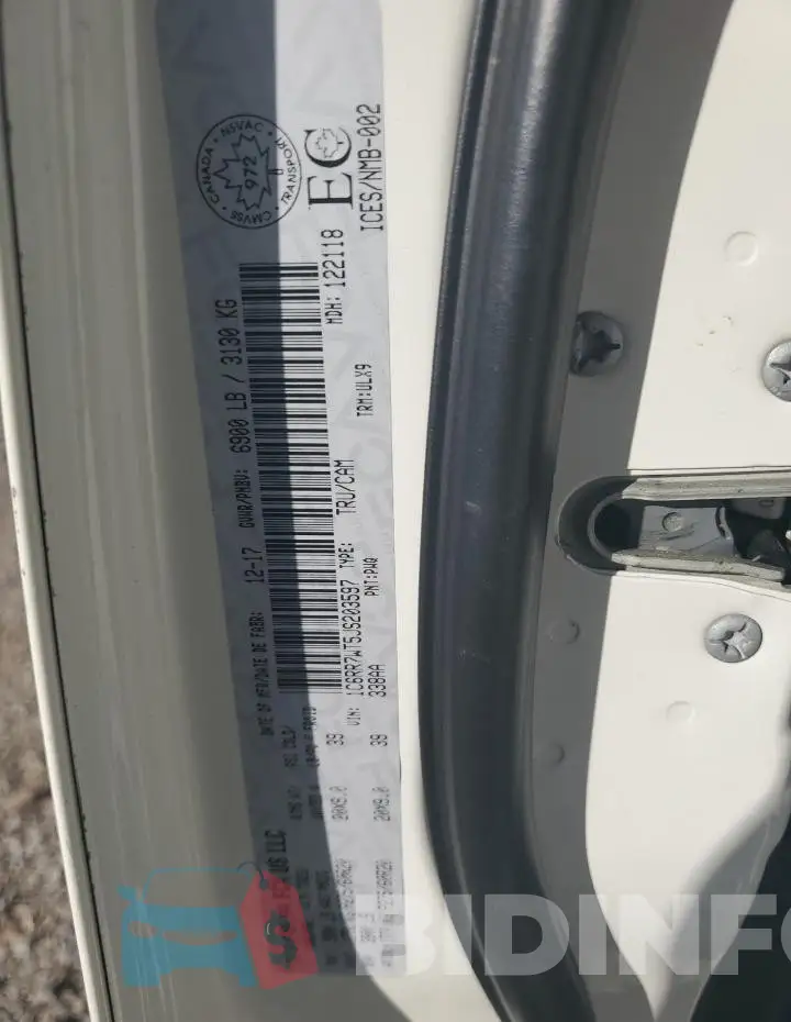1C6RR7WT5JS203597 Photo# 12