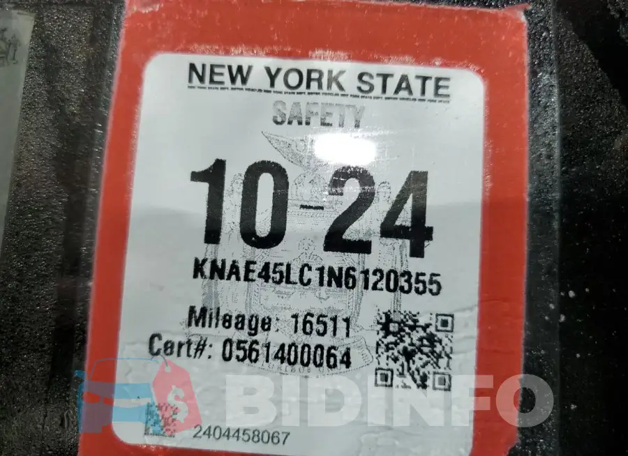 KNAE45LC1N6120355 Photo# 12