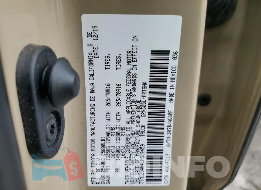 3TMCZ5AN4LM319459 Photo# 12