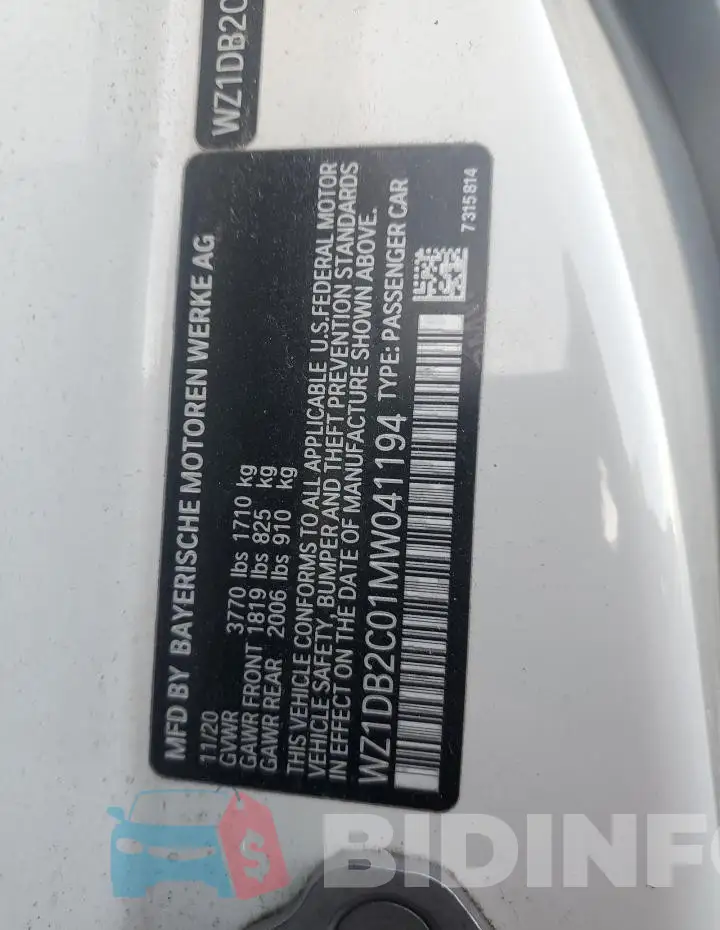 WZ1DB2C01MW041194 Photo# 13