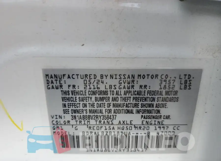 3N1AB8BV2RY358437 Photo# 12