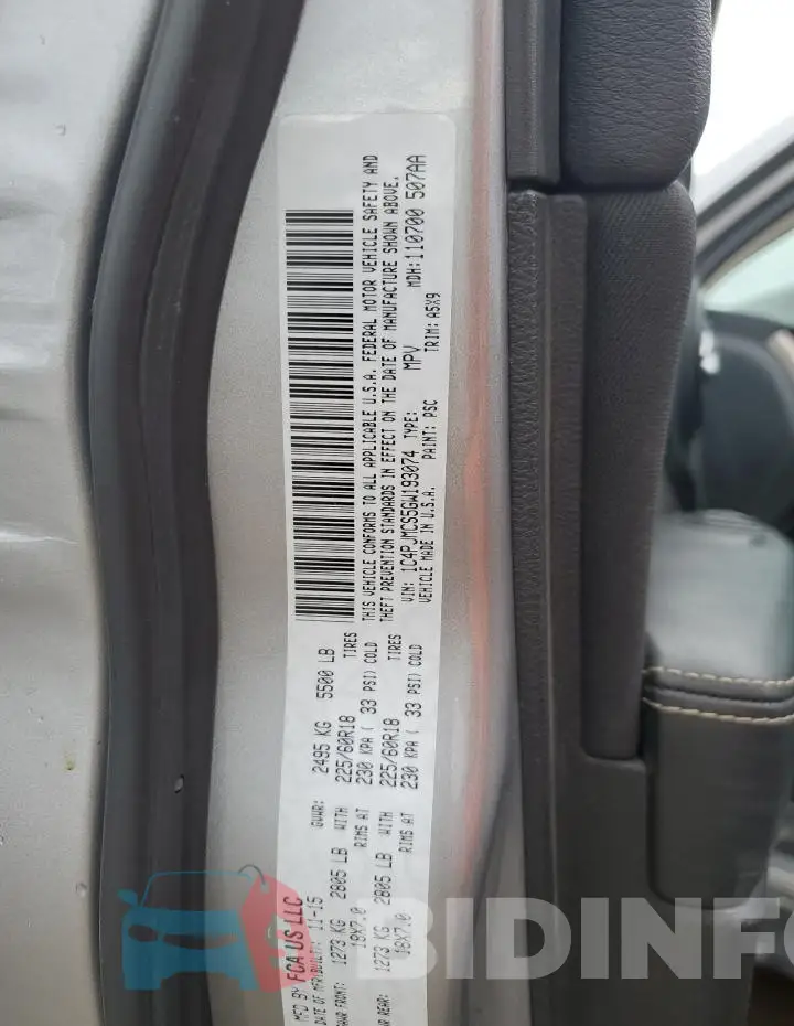 1C4PJMCS5GW193074 Photo# 13