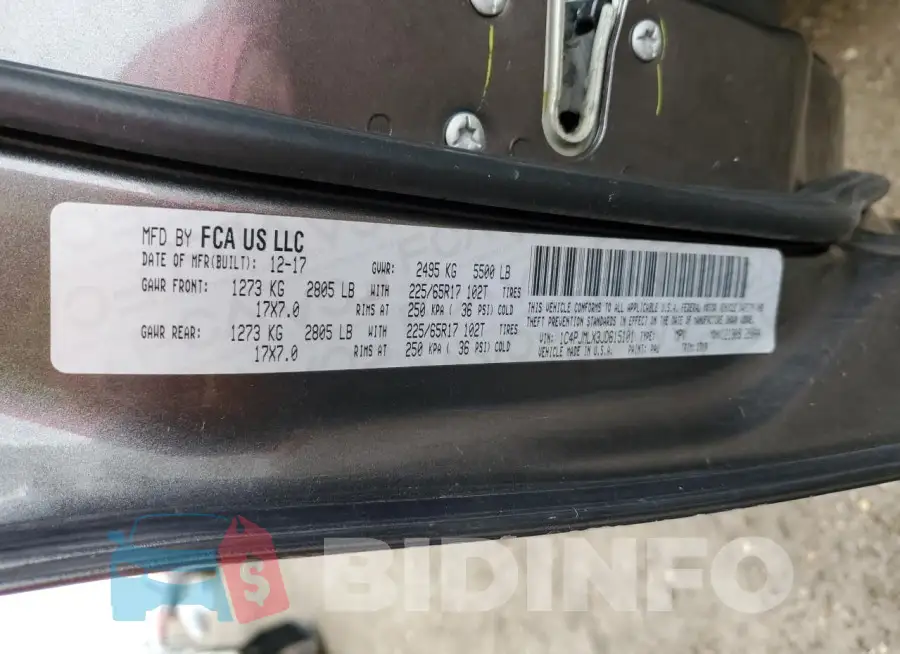 1C4PJMLX3JD615101 Photo# 12