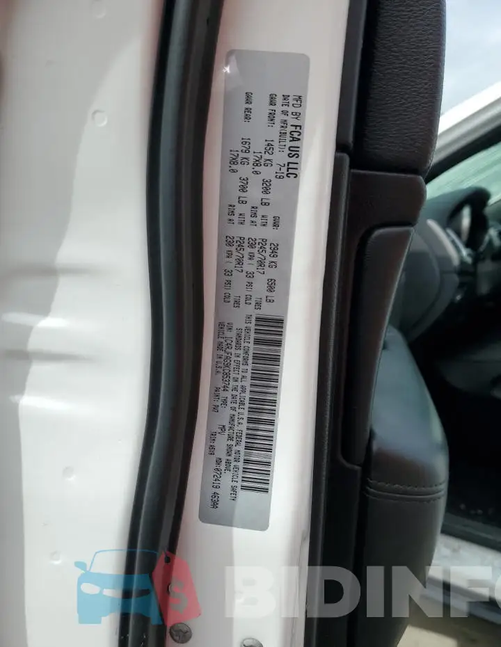 1C4RJFAG9KC853744 Photo# 14