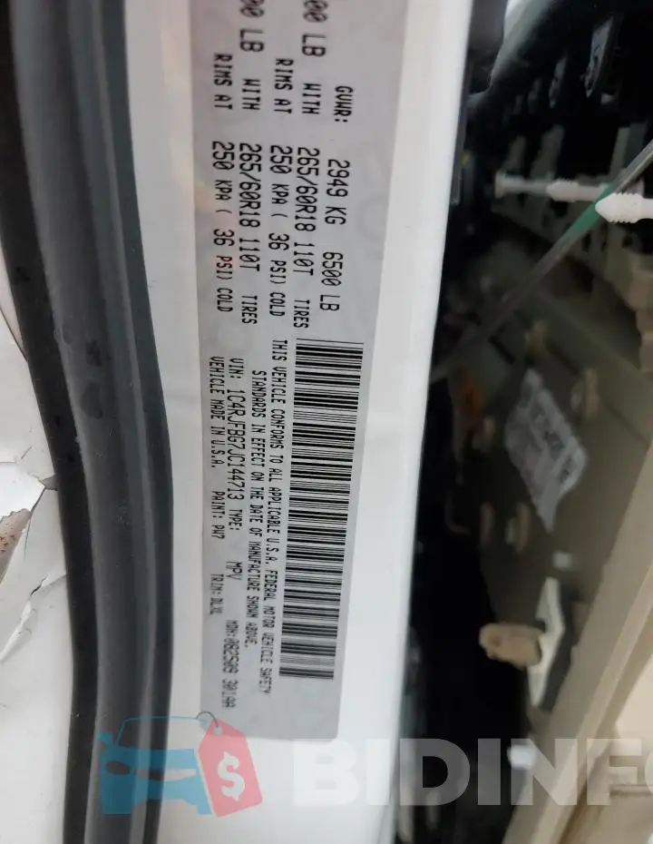 1C4RJFBG7JC144713 Photo# 13