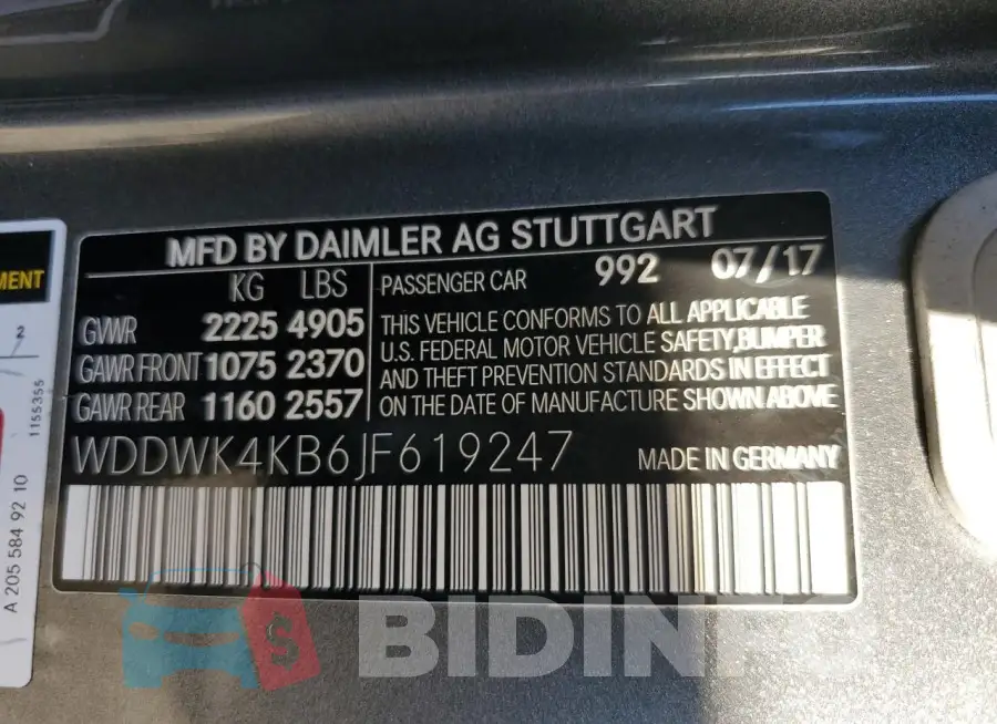 WDDWK4KB6JF619247 Photo# 12