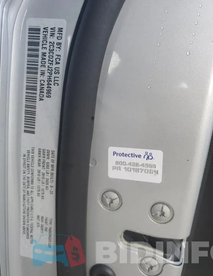 2C3CDZFJ2PH644969 Photo# 12