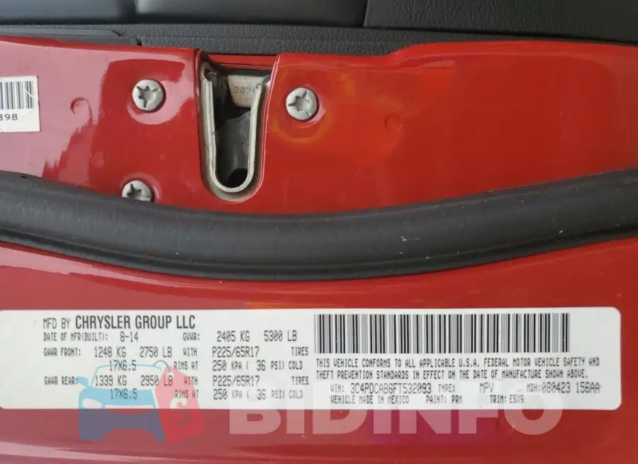 3C4PDCAB6FT532093 Photo# 13