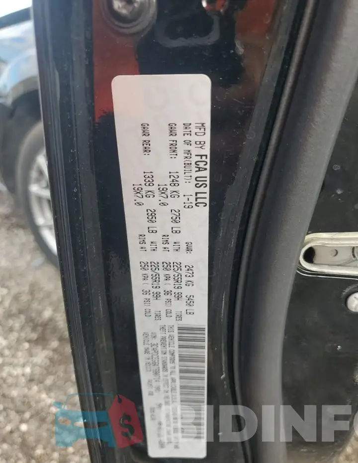 3C4PDCEG6KT680714 Photo# 13