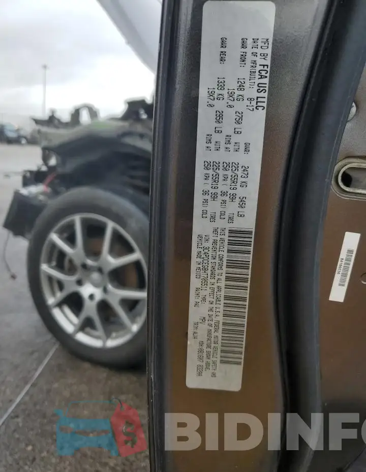 3C4PDCEG8HT705511 Photo# 13