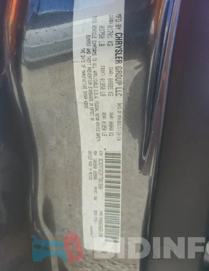 3C3CFFGE2FT561560 Photo# 12
