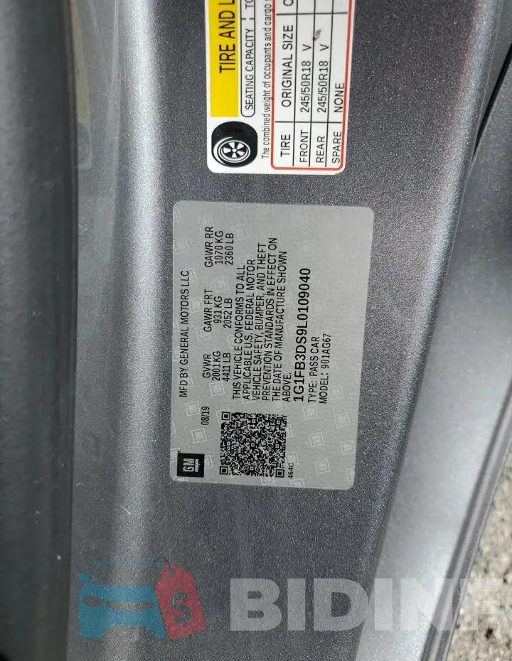 1G1FB3DS9L0109040 Photo# 12