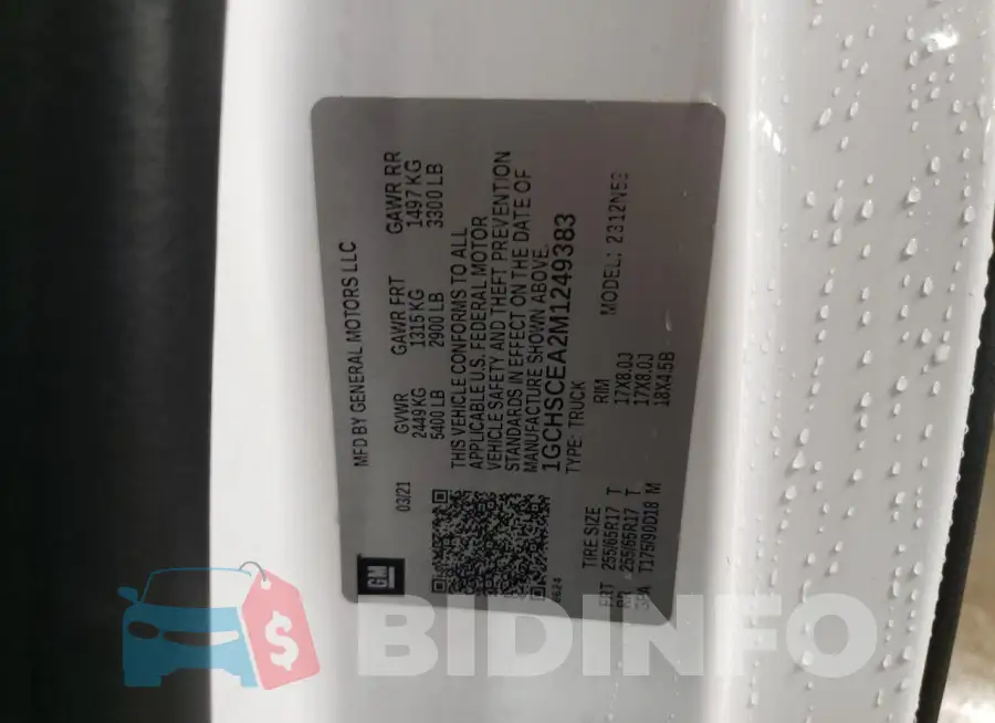 1GCHSCEA2M1249383 Photo# 12