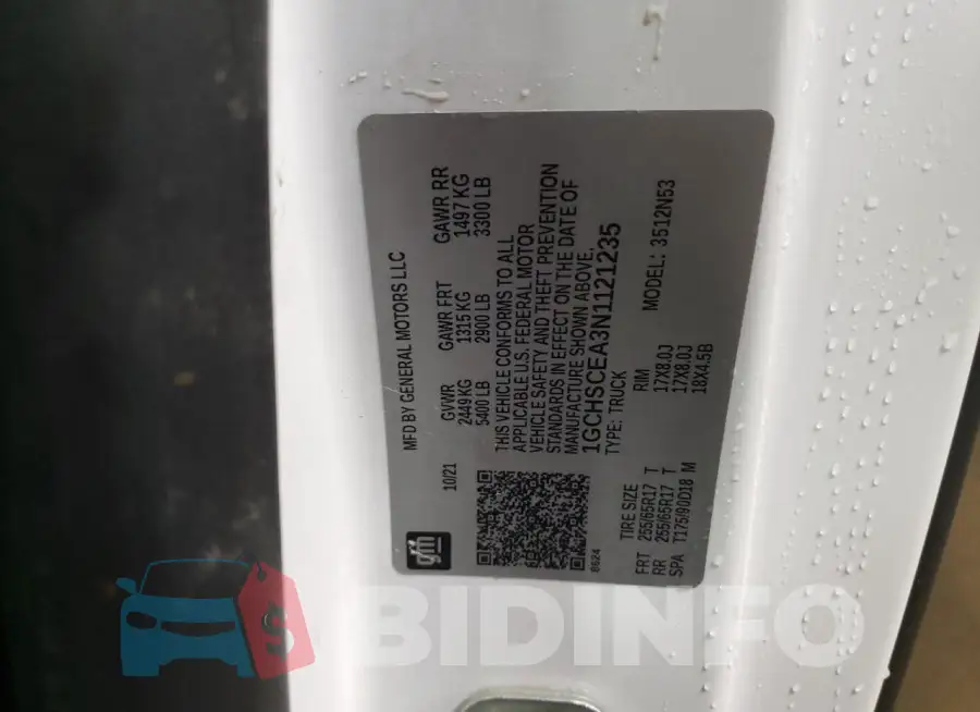 1GCHSCEA3N1121235 Photo# 12