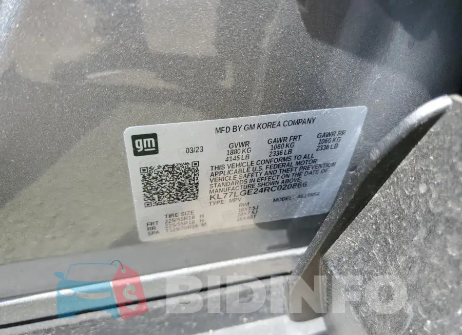 KL77LGE24RC020866 Photo# 13