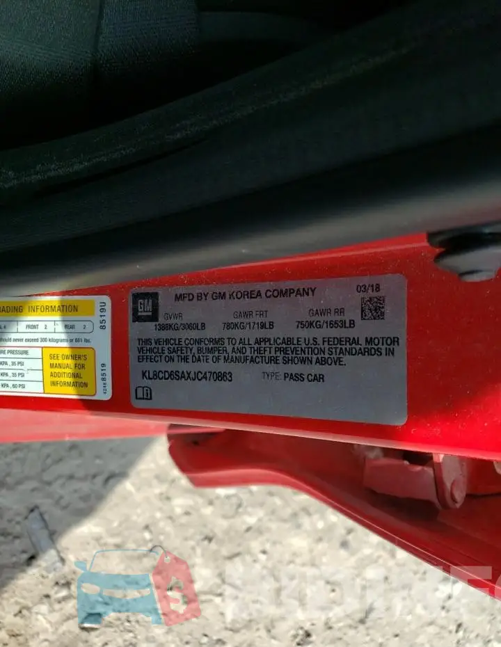KL8CD6SAXJC470863 Photo# 13