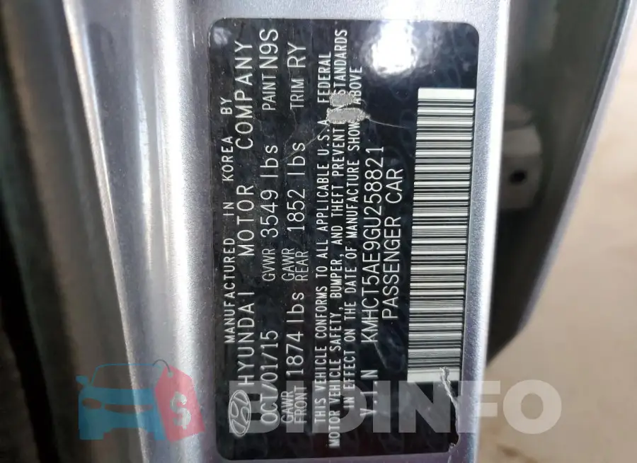 KMHCT5AE9GU258821 Photo# 12
