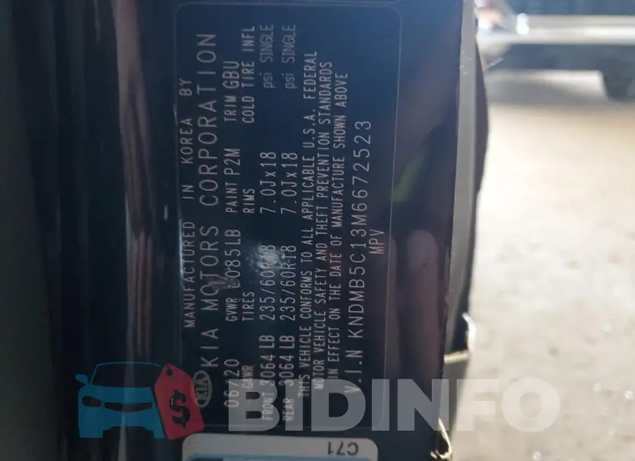 KNDMB5C13M6672523 Photo# 13