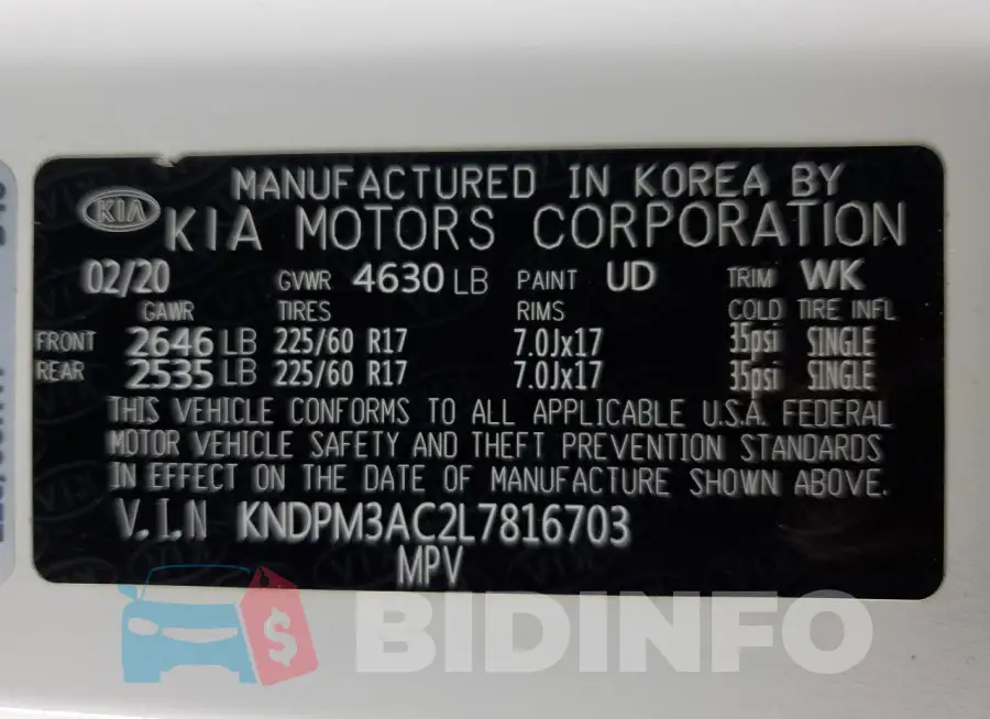 KNDPM3AC2L7816703 Photo# 13