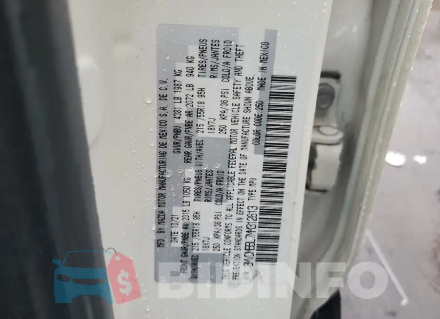 3MVDMBBL7MM312813 Photo# 13