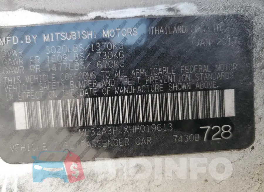 ML32A3HJXHH019613 Photo# 13