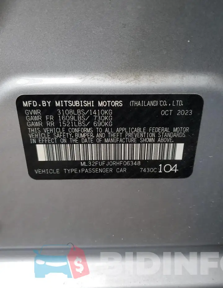 ML32FUFJ0RHF06348 Photo# 13