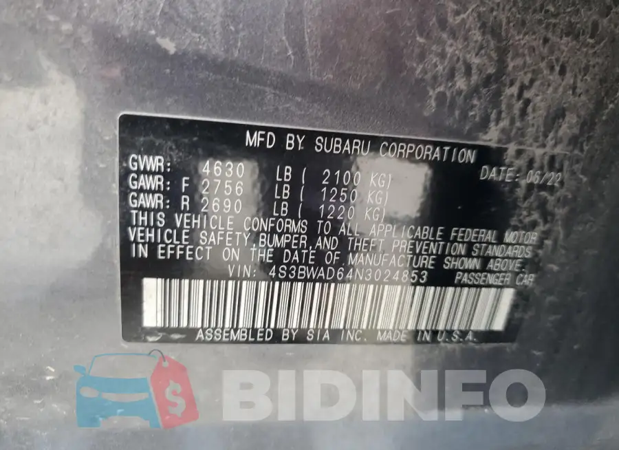 4S3BWAD64N3024853 Photo# 13