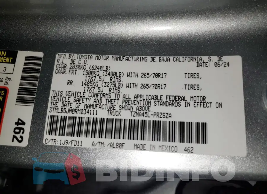 3TMLB5JN0RM034111 Photo# 12