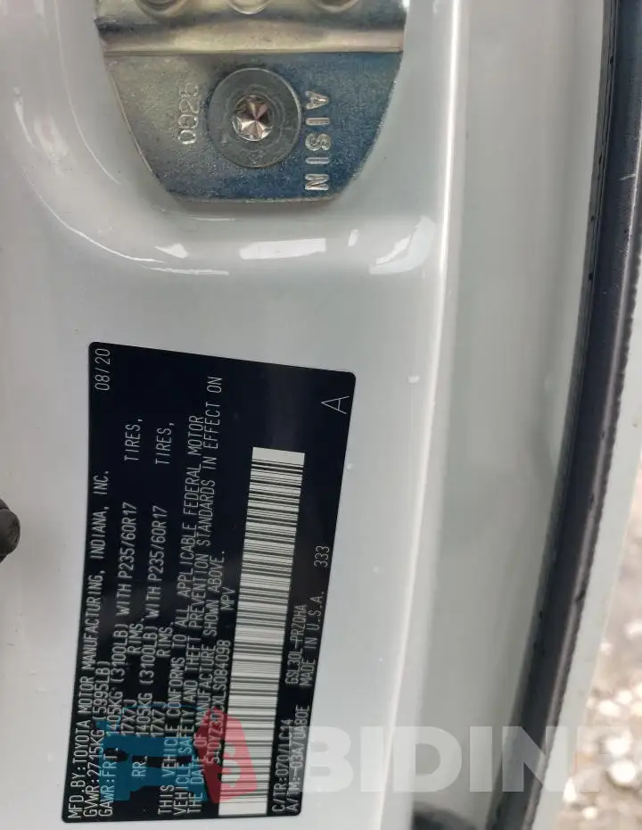 5TDYZ3DCXLS084098 Photo# 13
