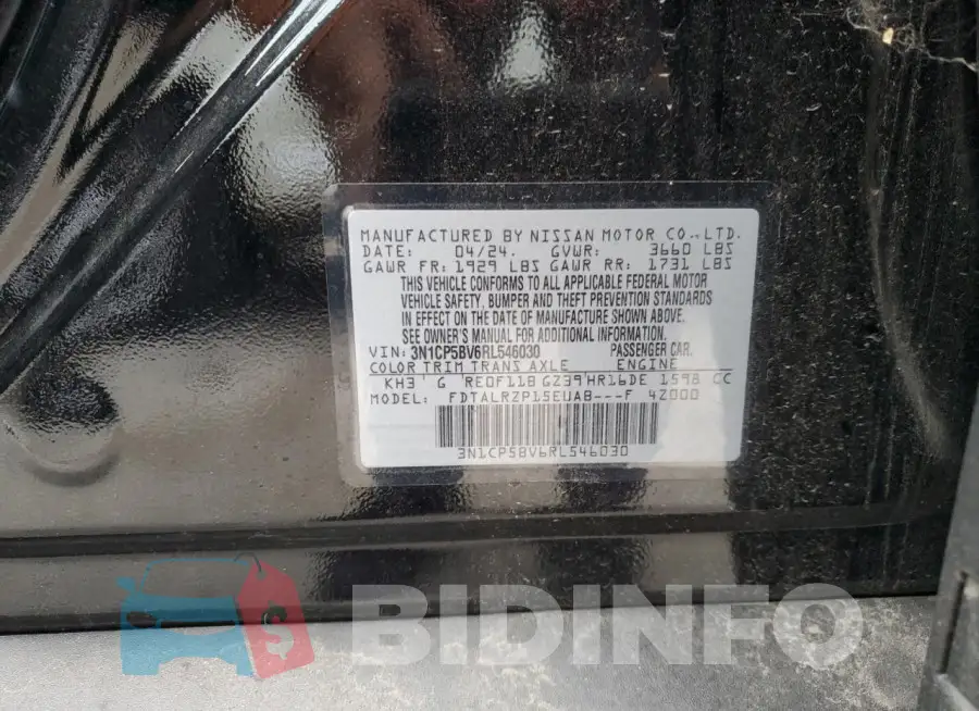 3N1CP5BV6RL546030 Photo# 13