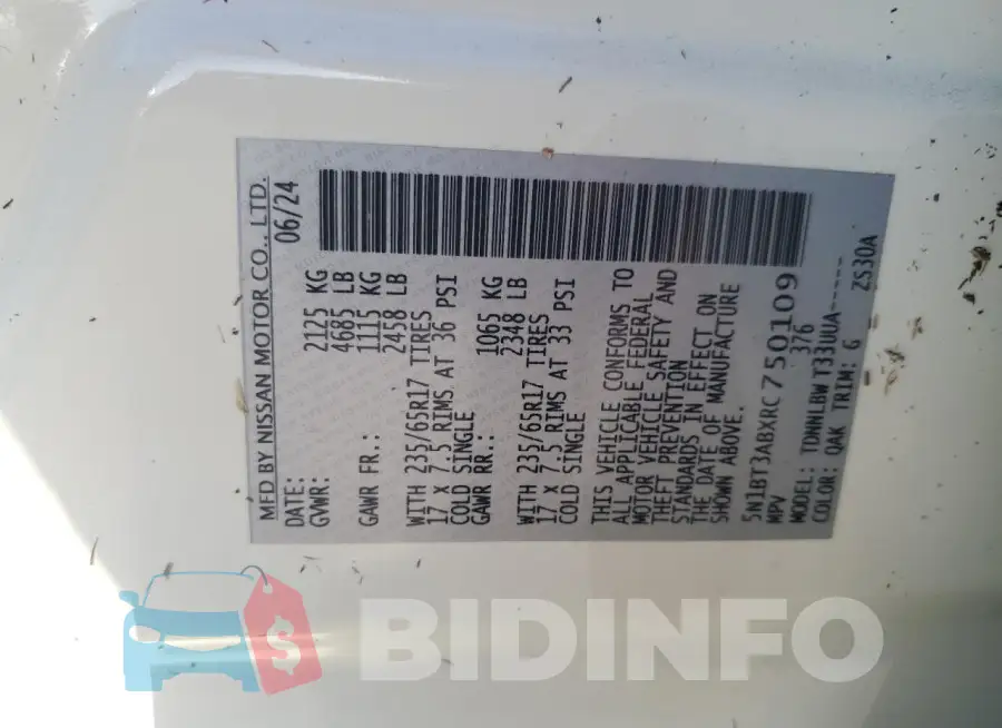 5N1BT3ABXRC750109 Photo# 13