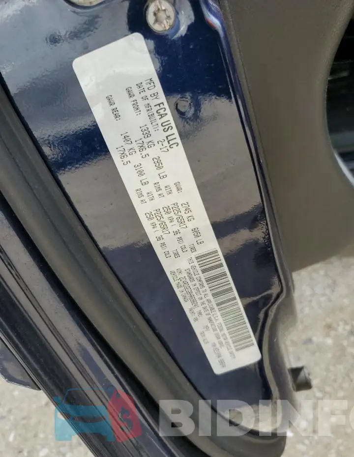 2C4RDGEG8HR698241 Photo# 14