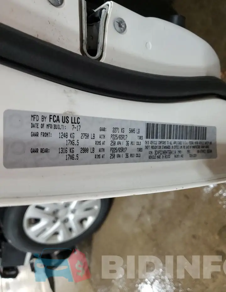 3C4PDCAB9HT684114 Photo# 13