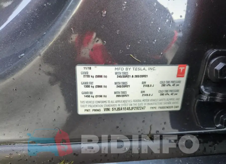 5YJSA1E48JF292247 Photo# 13