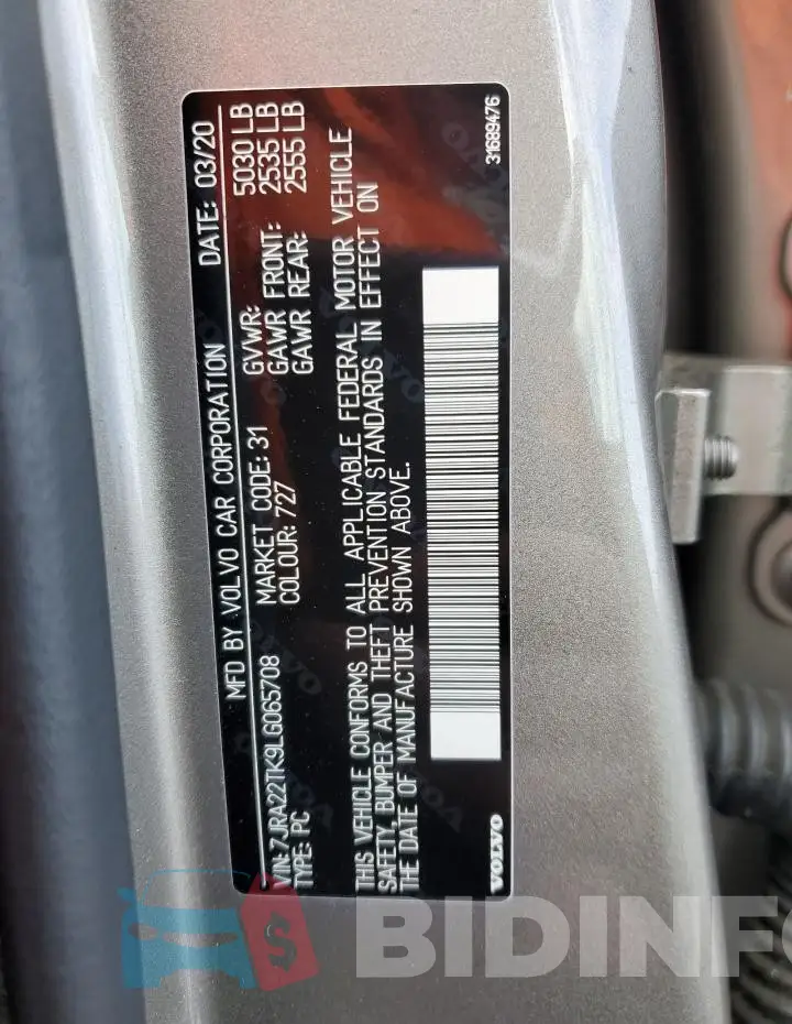 7JRA22TK9LG065708 Photo# 12