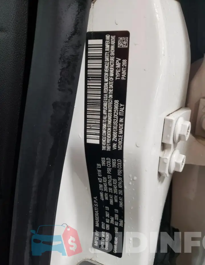 ZN661XUS2JX259608 Photo# 12