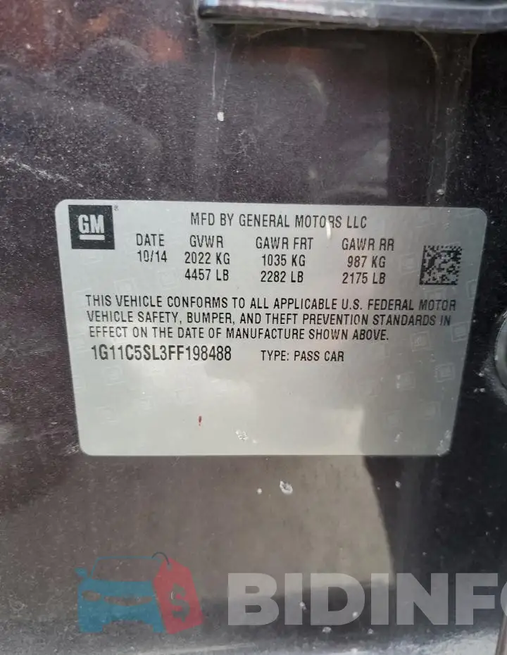 1G11C5SL3FF198488 Photo# 12