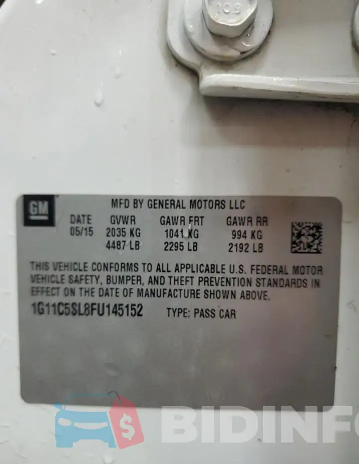 1G11C5SL8FU145152 Photo# 12