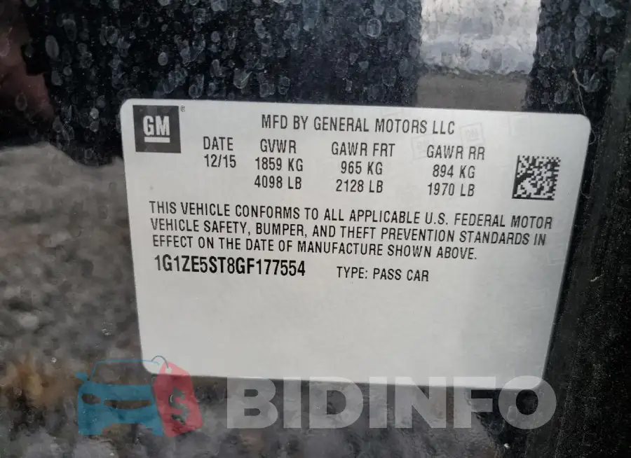 1G1ZE5ST8GF177554 Photo# 12
