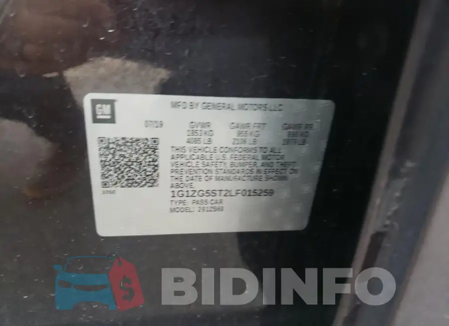1G1ZG5ST2LF015259 Photo# 12