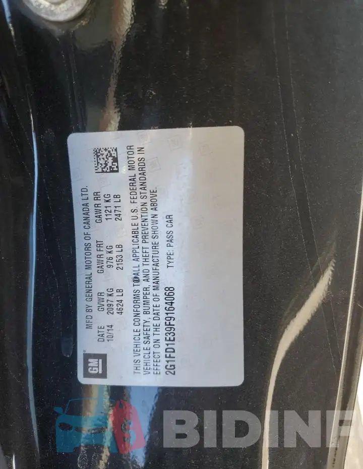 2G1FD1E39F9164068 Photo# 12